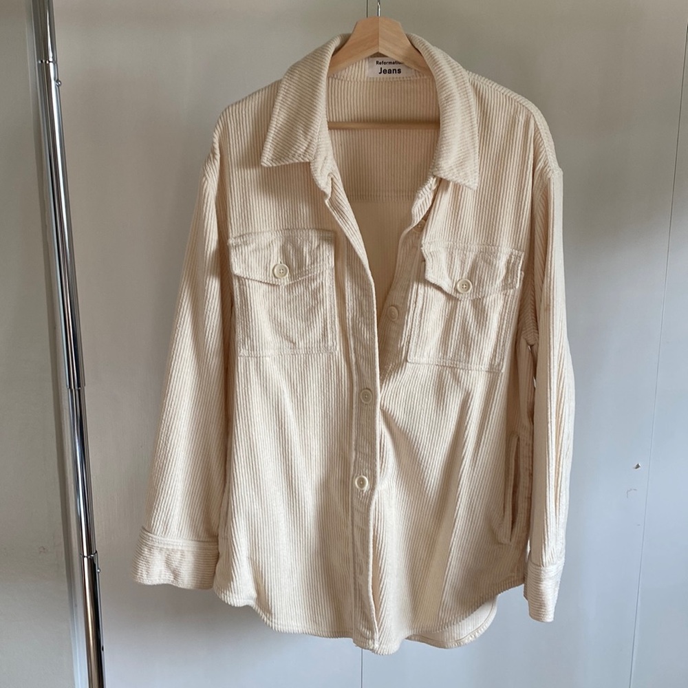 Organic cotton corduroy jacket